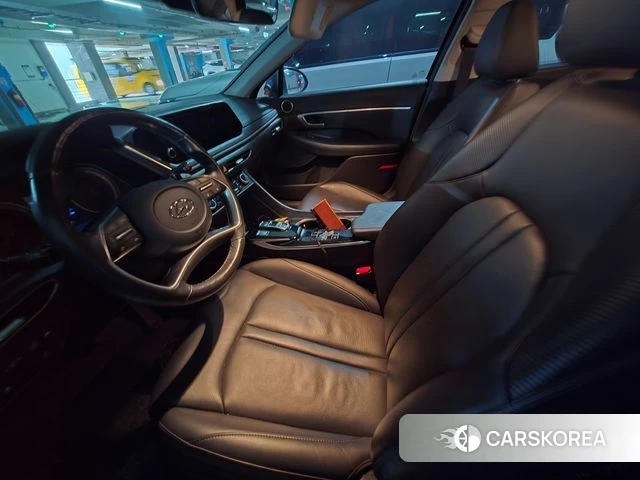 Hyundai Sonata Hybrid (DN8) 2020 Серебристо-серый из Кореи, фото 3