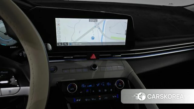 Hyundai Avante Hybrid (CN7) 2020 Серебристо-серый из Кореи, фото 3
