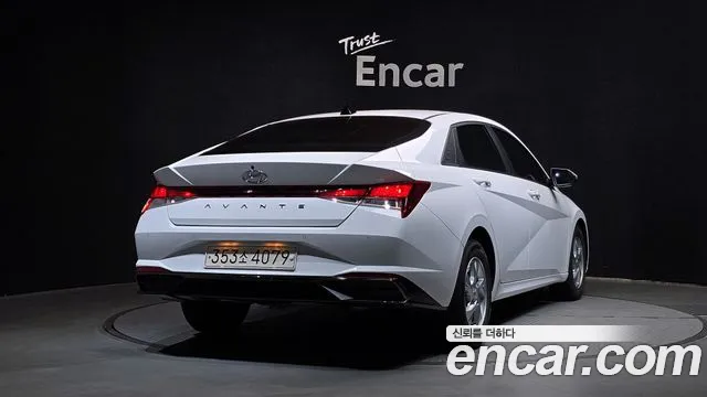 Hyundai Avante (CN7) 2021 Белый из Кореи, фото 3