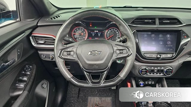 Chevrolet (GM Daewoo) Trailblazer 2021 Небесно-голубой из Кореи, фото 3