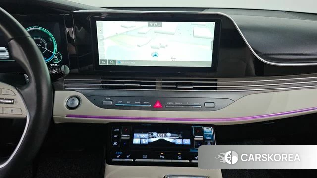 Hyundai The New Grandeur IG Hybrid 2022 Белый из Кореи, фото 3
