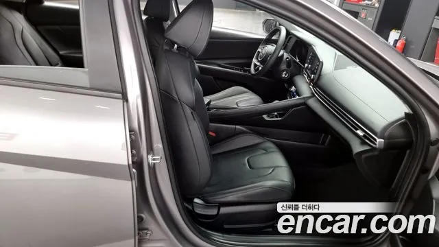 Hyundai Avante Hybrid (CN7) 2020 Серебряный из Кореи, фото 3