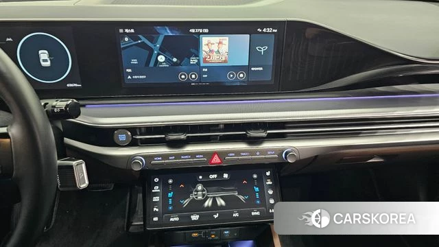 Hyundai Grandeur Hybrid (GN7) 2023 Черный из Кореи, фото 3