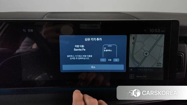 Hyundai Santa Fe (MX5) 2024 Белый из Кореи, фото 3