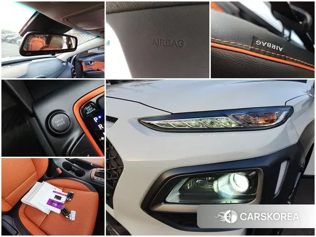 Hyundai Kona 2018 Белый двухцветный из Кореи, фото 3