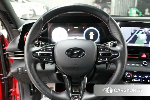 Hyundai Avante (CN7) 2020 Красный из Кореи, фото 3