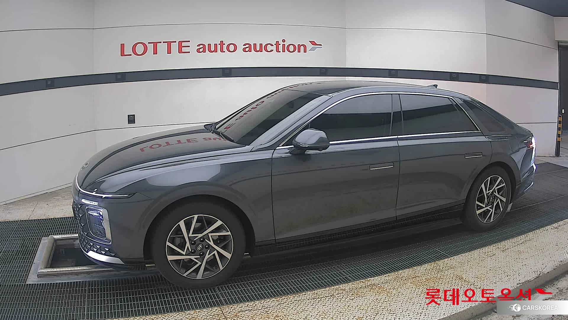 Hyundai Grandeur 2023 Nocturne Grey Metallic из Кореи, фото 3