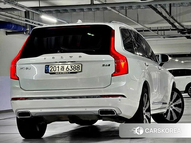 Volvo XC90 second Generation 2021 Белый из Кореи, фото 3