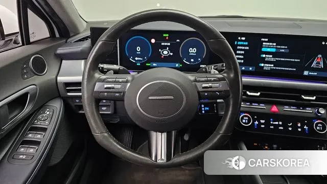 Hyundai Sonata D Edge Hybrid (DN8) 2023 Белый из Кореи, фото 3