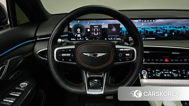 Genesis GV70 2024 Черный из Кореи, фото 3