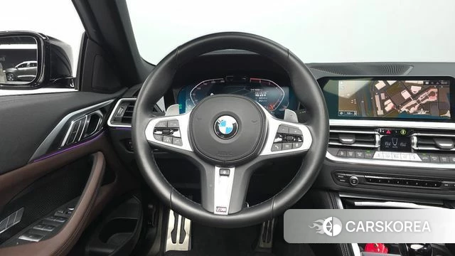 BMW 4 Series (G22) 2022 Черный из Кореи, фото 3