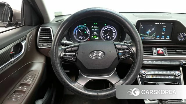 Hyundai Grandeur IG Hybrid 2018 Серебряный из Кореи, фото 3