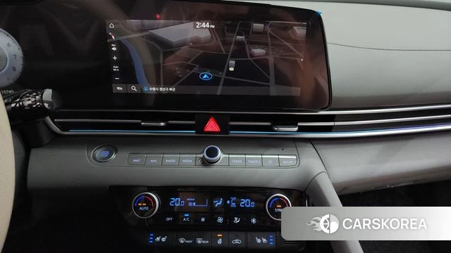 Hyundai The New Avante (CN7) 2024 Черный из Кореи, фото 3