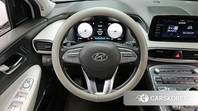 Hyundai The New Santa Fe 2021 Белый из Кореи, фото 3