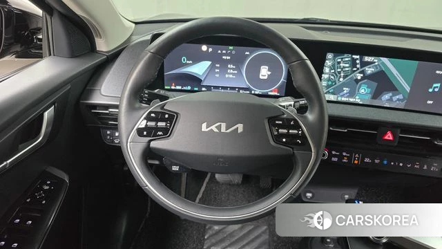 Kia EV6 2021 Черный из Кореи, фото 3