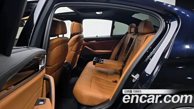 BMW 5 Series (G30) 2022 Синий из Кореи, фото 3