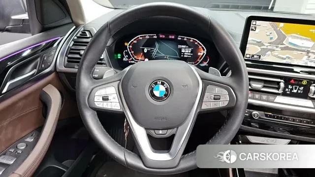 BMW X4 (G02) 2022 Черный из Кореи, фото 3