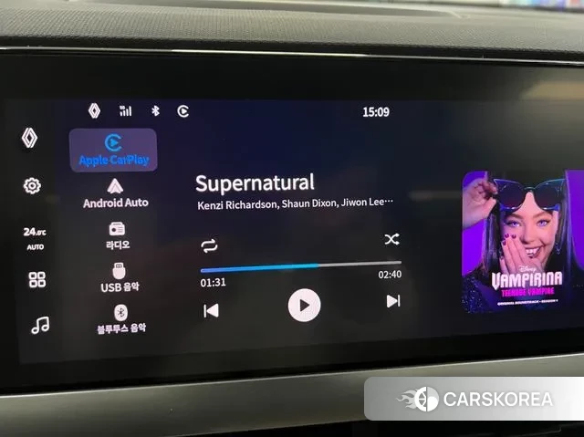Renault Korea (Samsung) Grand Coleos 2024 Черный из Кореи, фото 3