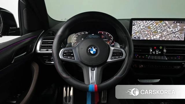 BMW X3 (G01) 2022 Черный из Кореи, фото 3