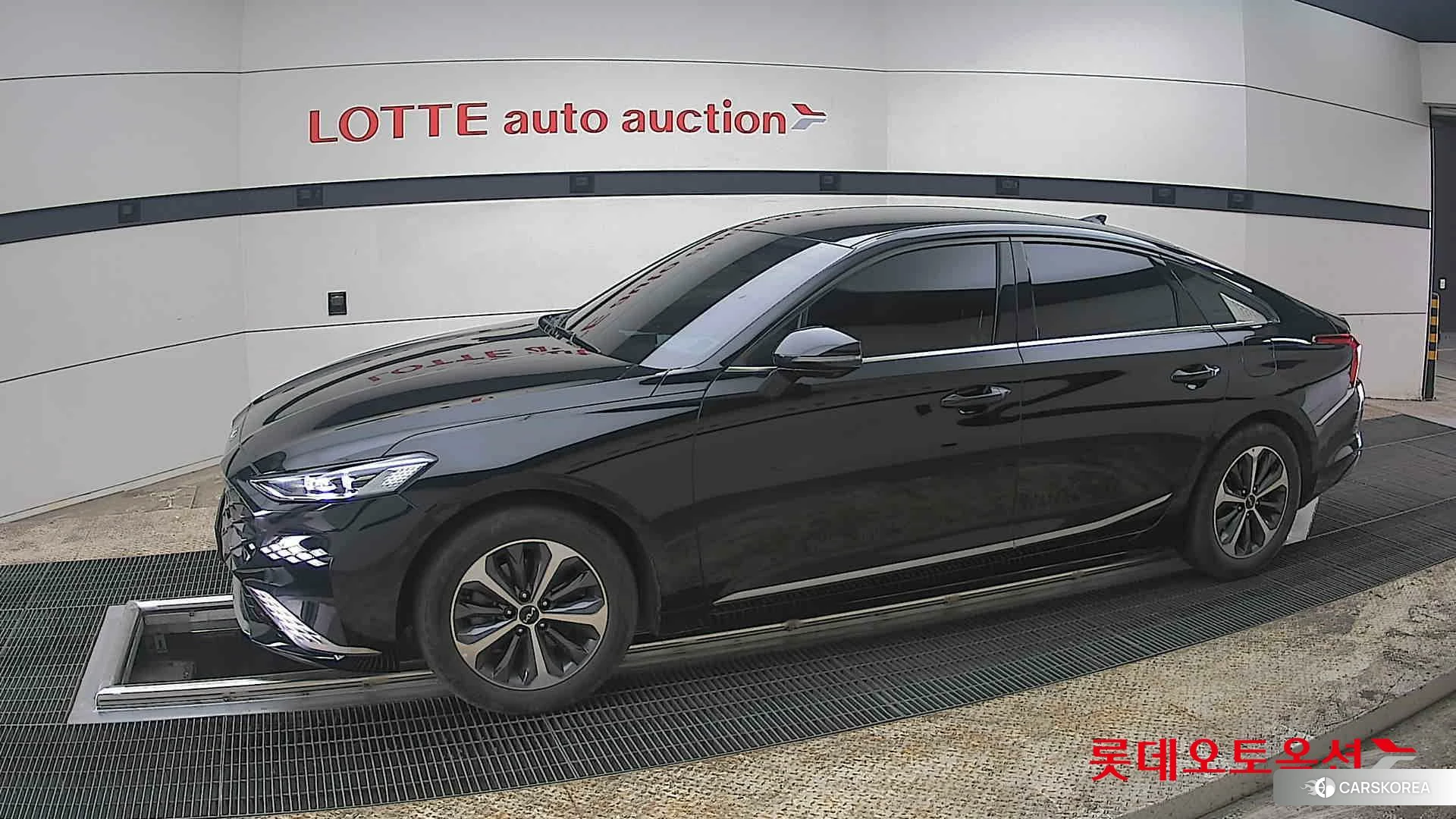 Kia K8 Hybrid 2022 Aurora Black Pearl из Кореи, фото 3