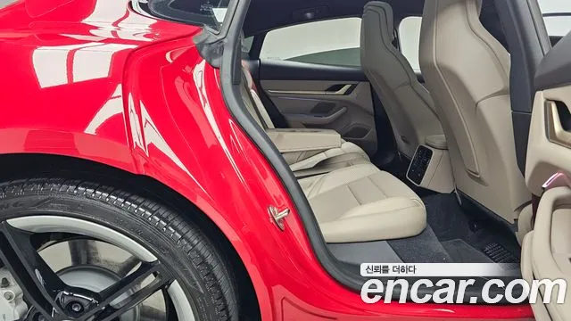 Porsche Taycan 2021 Красный из Кореи, фото 3