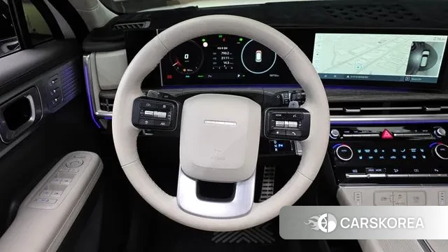 Hyundai Santa Fe (MX5) 2025 Белый из Кореи, фото 3