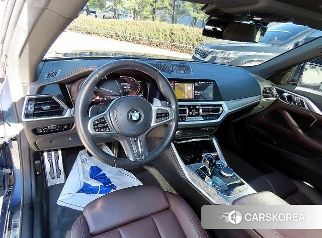 BMW 4 Series (G22) 2021 Синий из Кореи, фото 3