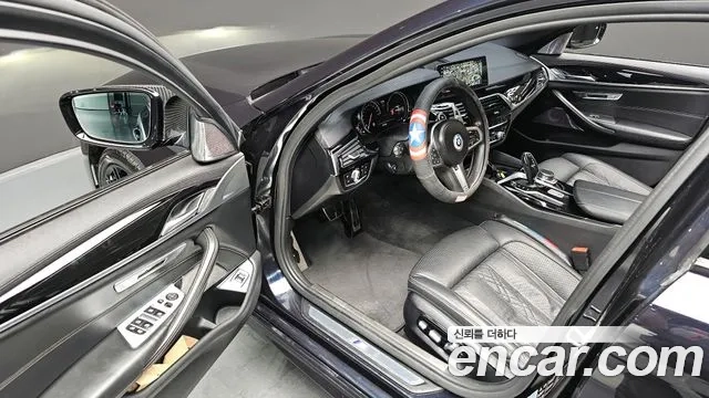 BMW 5 Series (G30) 2018 Синий из Кореи, фото 3