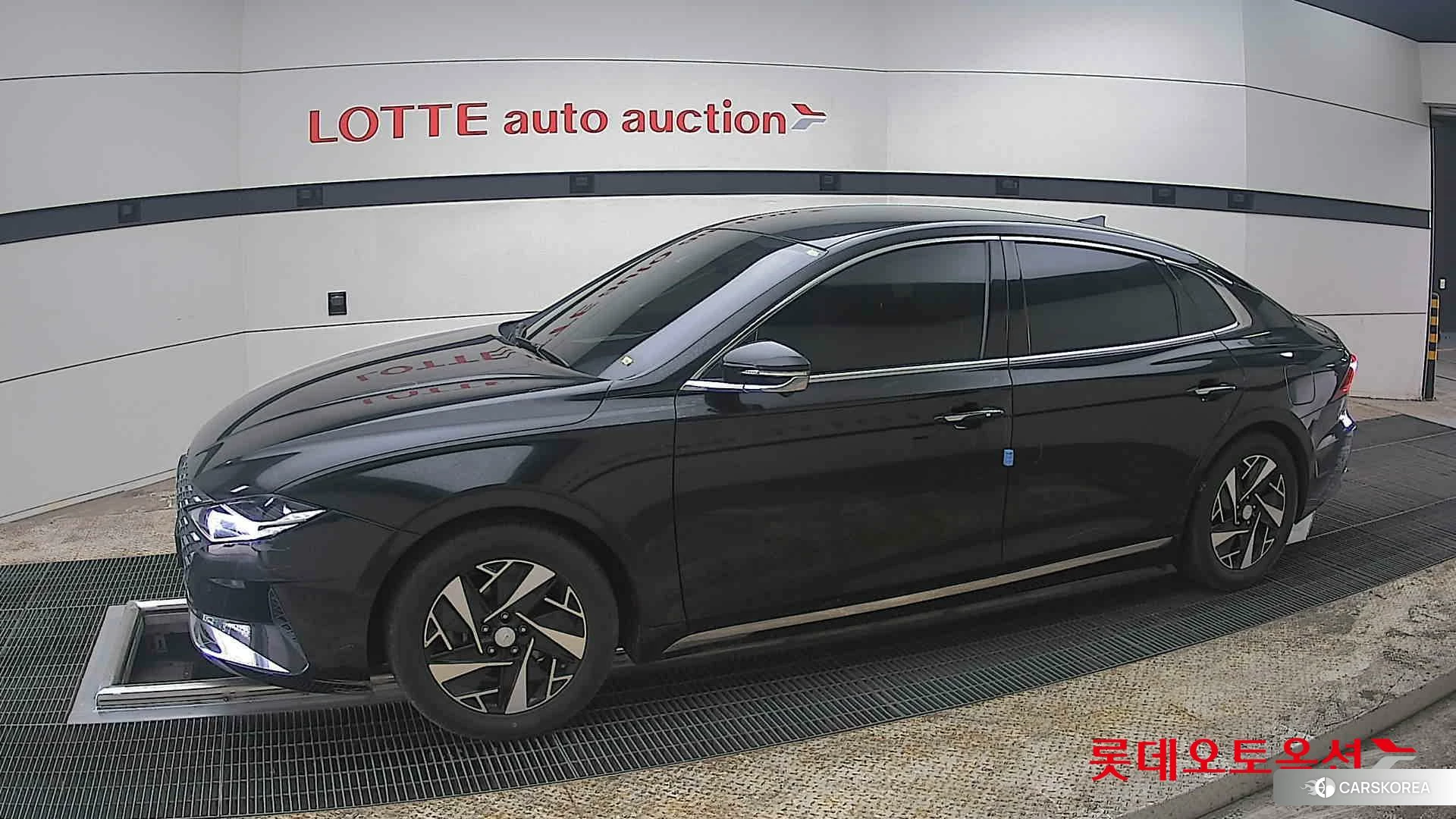 Hyundai Grandeur Hybrid 2022 Midnight Black Pearl из Кореи, фото 3