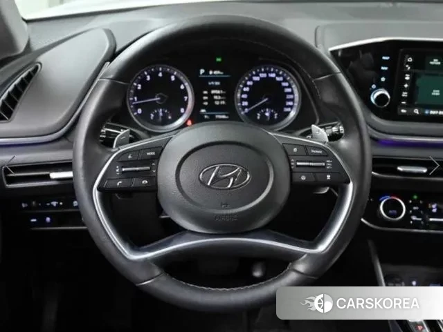 Hyundai Sonata (DN8) 2021 Белый из Кореи, фото 3