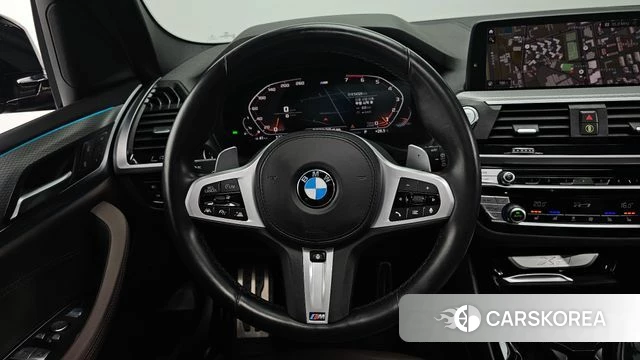 BMW X3 (G01) 2021 Черный из Кореи, фото 3