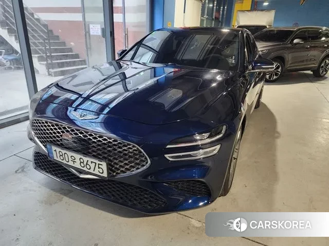 Genesis The New G70 2021 Синий из Кореи, фото 3