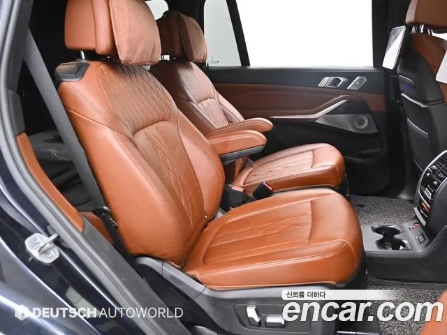 BMW X7 (G07) 2021 Синий из Кореи, фото 3
