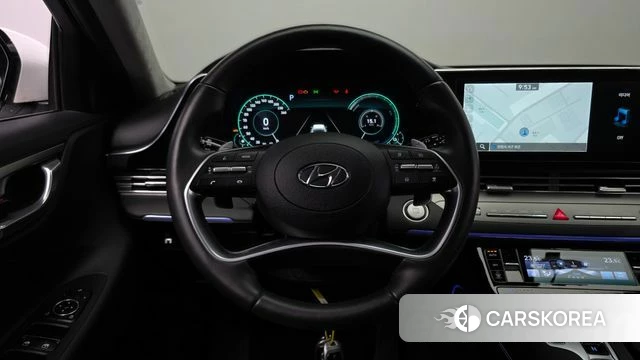 Hyundai The New Grandeur IG Hybrid 2022 Белый из Кореи, фото 3