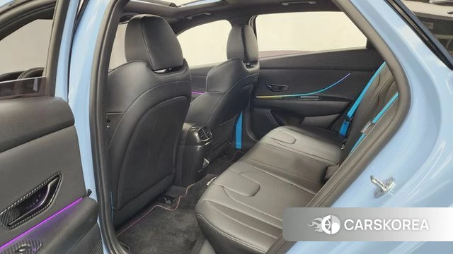 Hyundai The New Avante (CN7) 2024 Небесно-голубой из Кореи, фото 3
