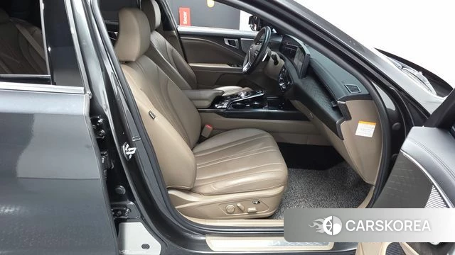 Kia K8 Hybrid 2022 Серый из Кореи, фото 3