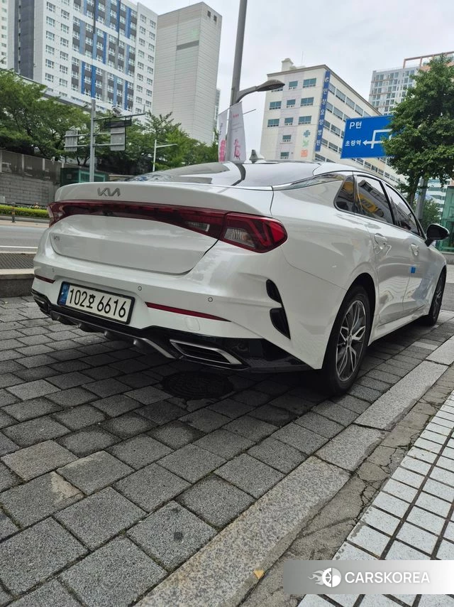 Kia K5 3rd generation 2022 Белый из Кореи, фото 3