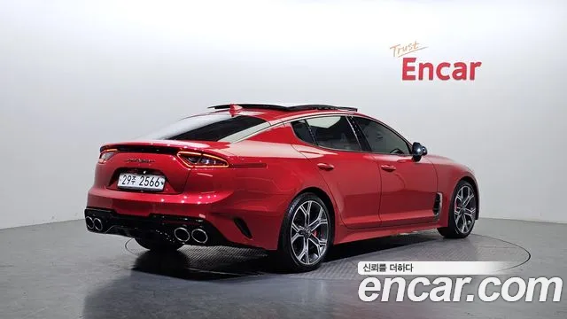 Kia Stinger 2018 Красный из Кореи, фото 3