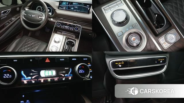 Genesis GV80 2023 Темно-зеленый из Кореи, фото 3