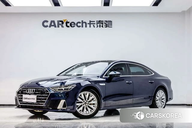 Audi A7L 2024 Синий из Китая, фото 3