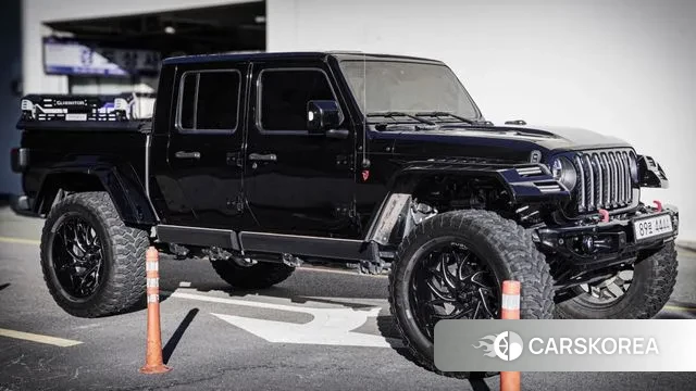 Jeep Gladiator (JT) 2020 Черный из Кореи, фото 3