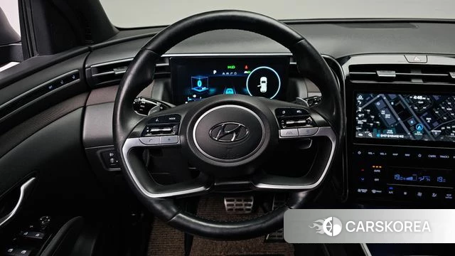 Hyundai Tucson Hybrid (NX4) 2021 Серый из Кореи, фото 3