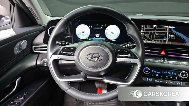 Hyundai Avante Hybrid (CN7) 2023 Серый из Кореи, фото 3