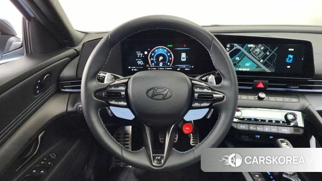 Hyundai The New Avante (CN7) 2025 Небесно-голубой из Кореи, фото 3