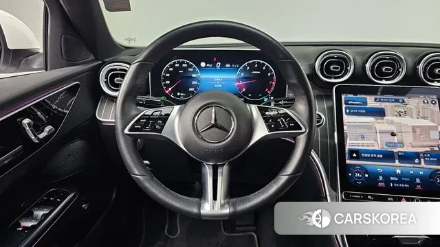 Mercedes-Benz C-Class W205 2022 Белый из Кореи, фото 3