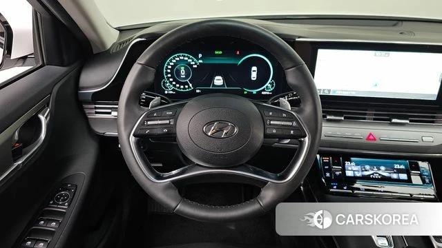 Hyundai The New Grandeur IG Hybrid 2022 Белый из Кореи, фото 3