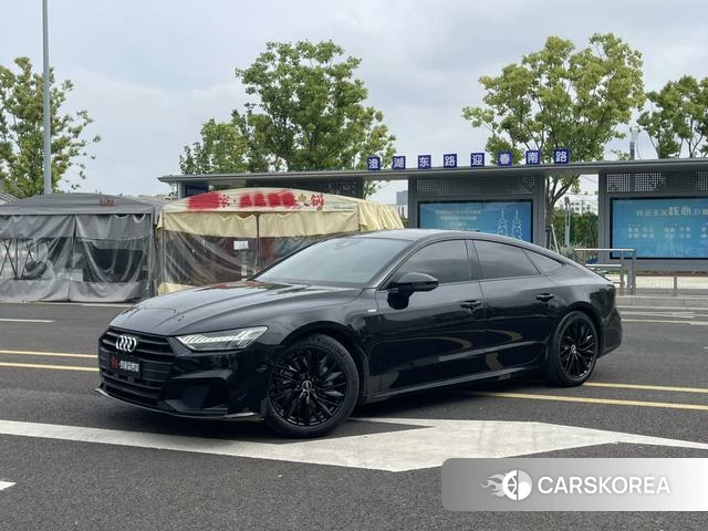 Audi A7 2021 Черный из Китая, фото 3