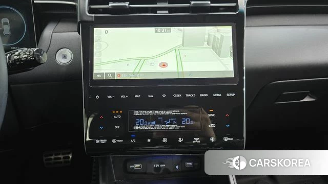 Hyundai Tucson Hybrid (NX4) 2022 Белый из Кореи, фото 3