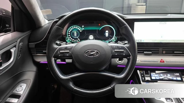 Hyundai The New Grandeur IG Hybrid 2020 Черный из Кореи, фото 3