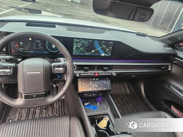 Hyundai Grandeur Hybrid (GN7) 2023 Белый из Кореи, фото 3